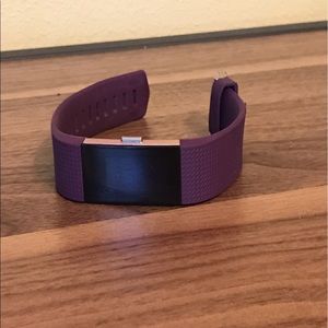 FIT BIT CHARGE 2 PLUM!! Only worn 1 week