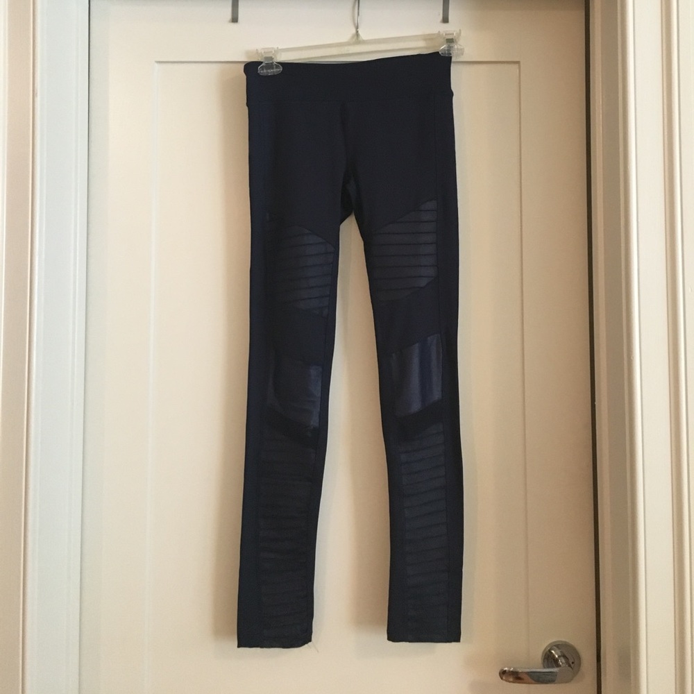 Electric Yoga Motorcycle Leggings NWOT
