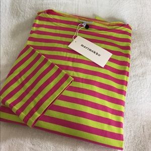 🍀SALE🍀 Marimekko "Ilma" 3/4 sleeve tee NWT