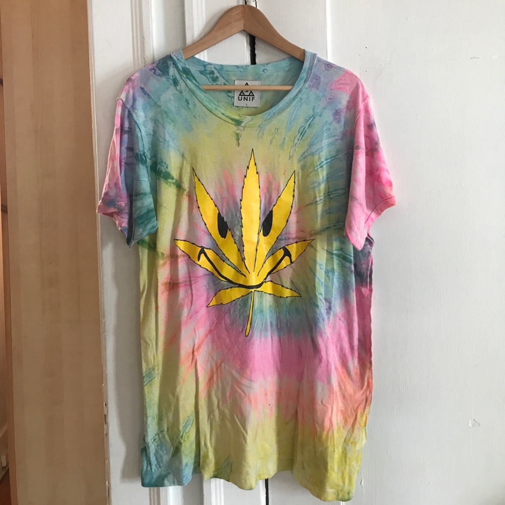 Unif Unisex Tie-Dye shirt size L