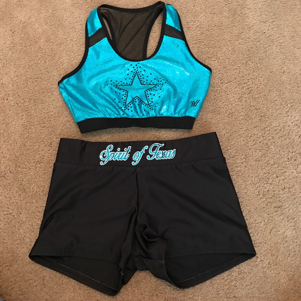 Teal practice wear set