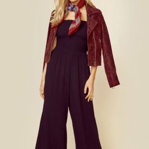 Blue Life Flare Strapless Romper