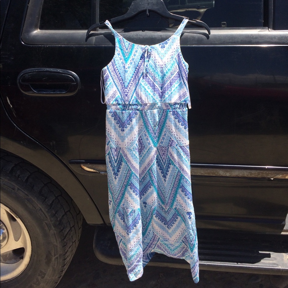 Blue dress worn 1time
