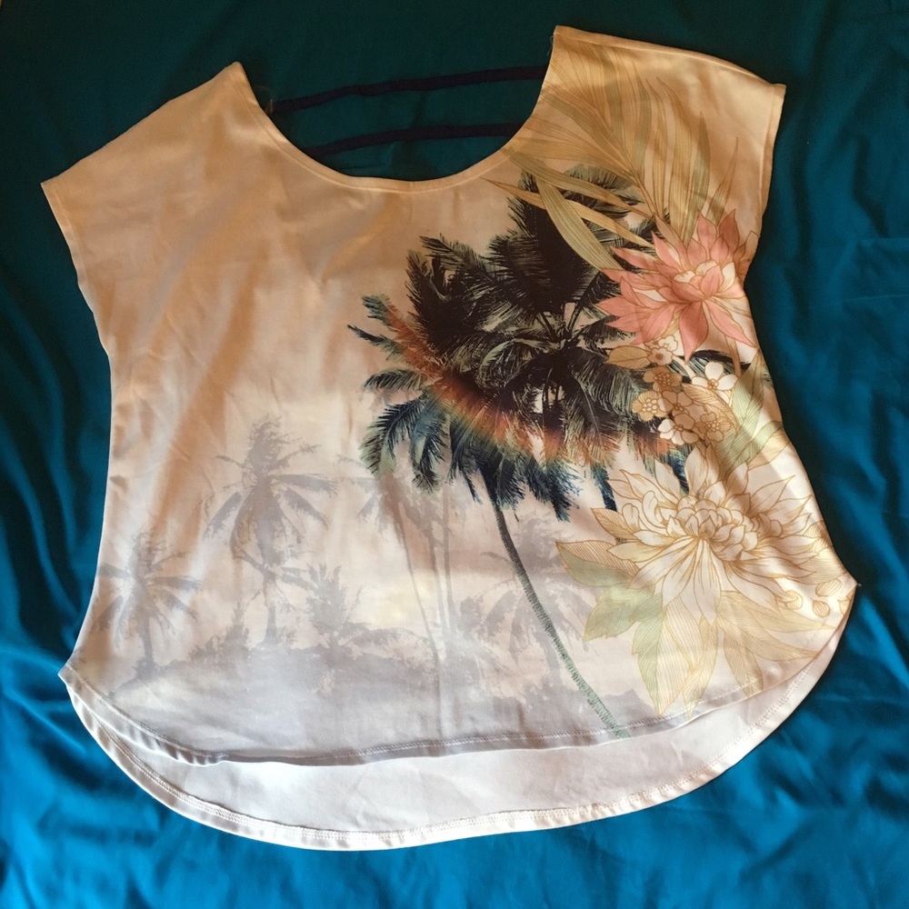 Super cute summery capped shirt