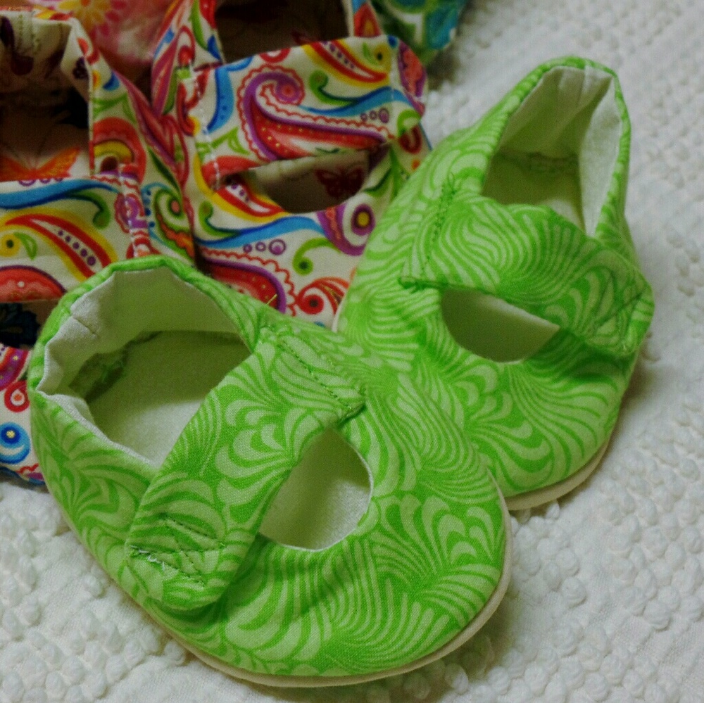 Pixie Dust Design Mary Jane baby shoes 9/12 mos. - Picture 2 of 2