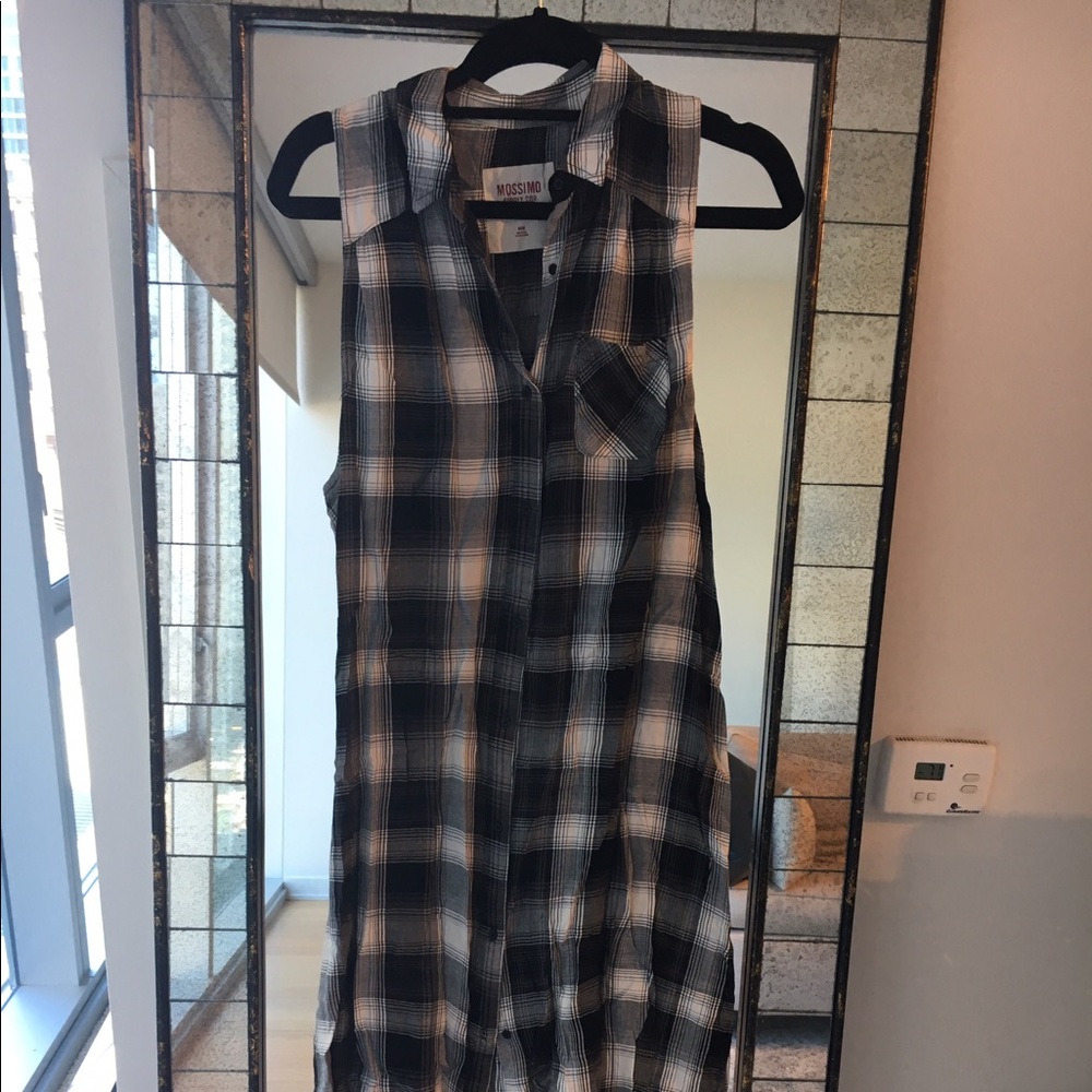 Long Plaid Dress