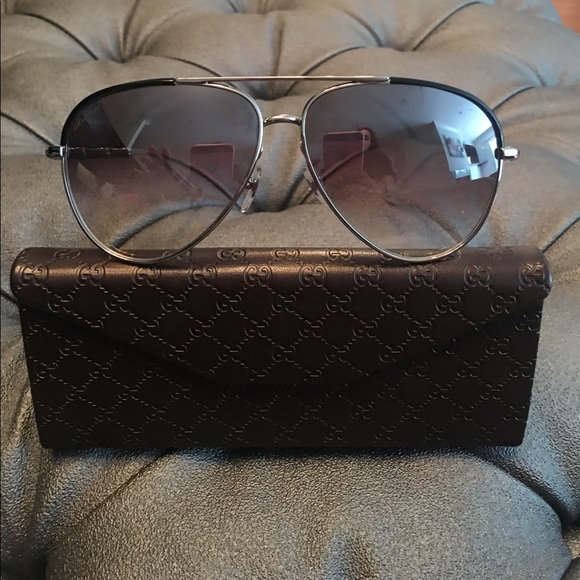 Gucci Aviator crystal sunglasses - Picture 4 of 8