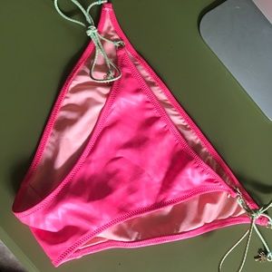 Bright Pink Palm Tree Victoria's Secret Bottoms