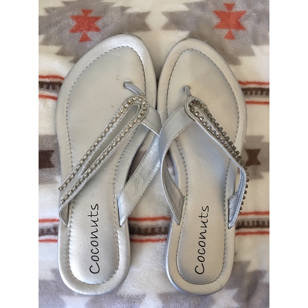 Coconut Sparkle Sandals