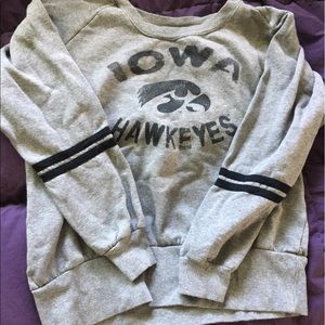 Iowa Hawkeyes crew neck