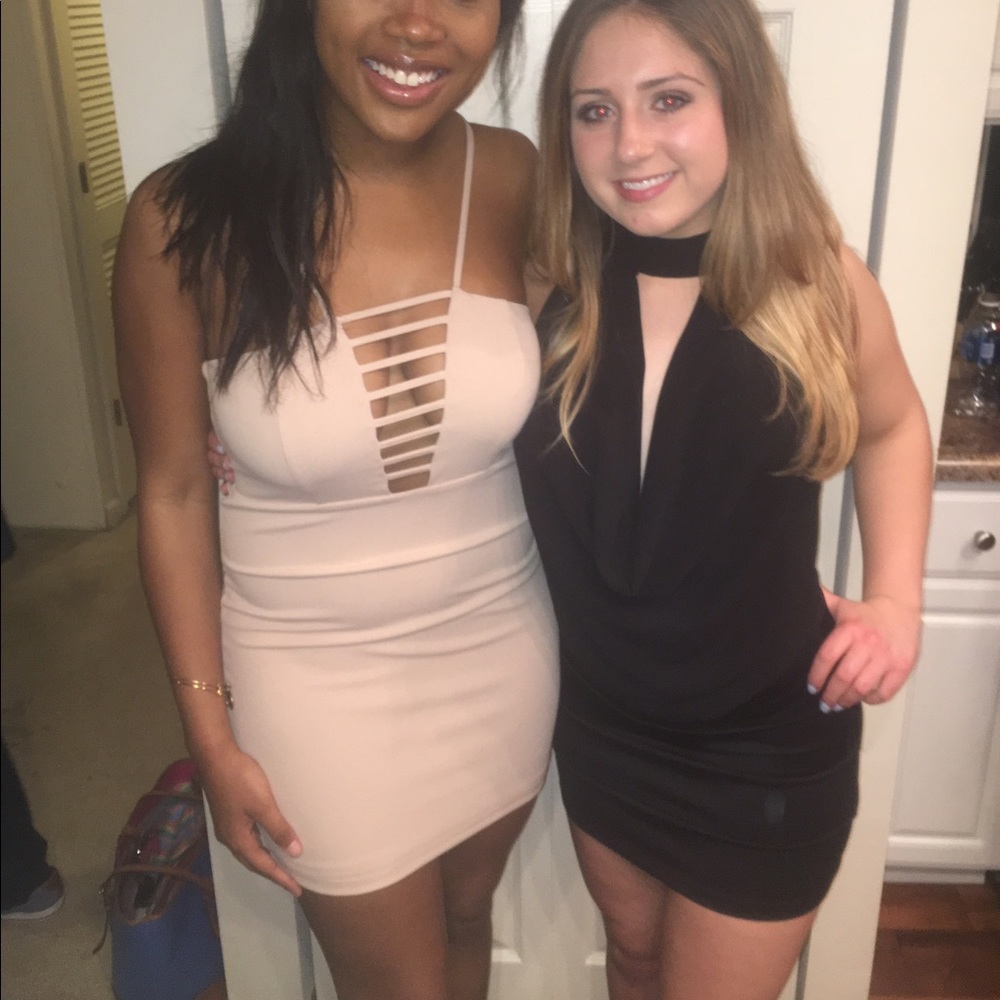 Forever 21 nude bodycon