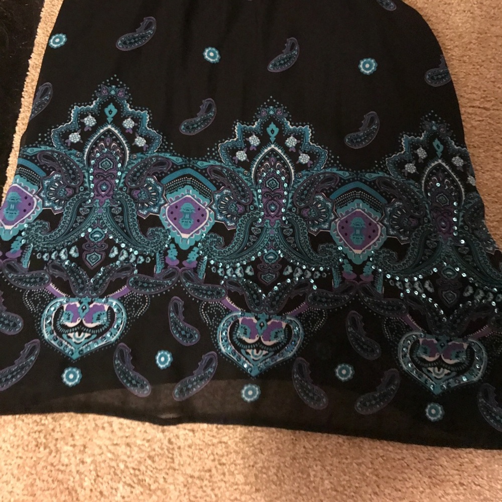 Cowneck sequin top - Picture 3 of 3