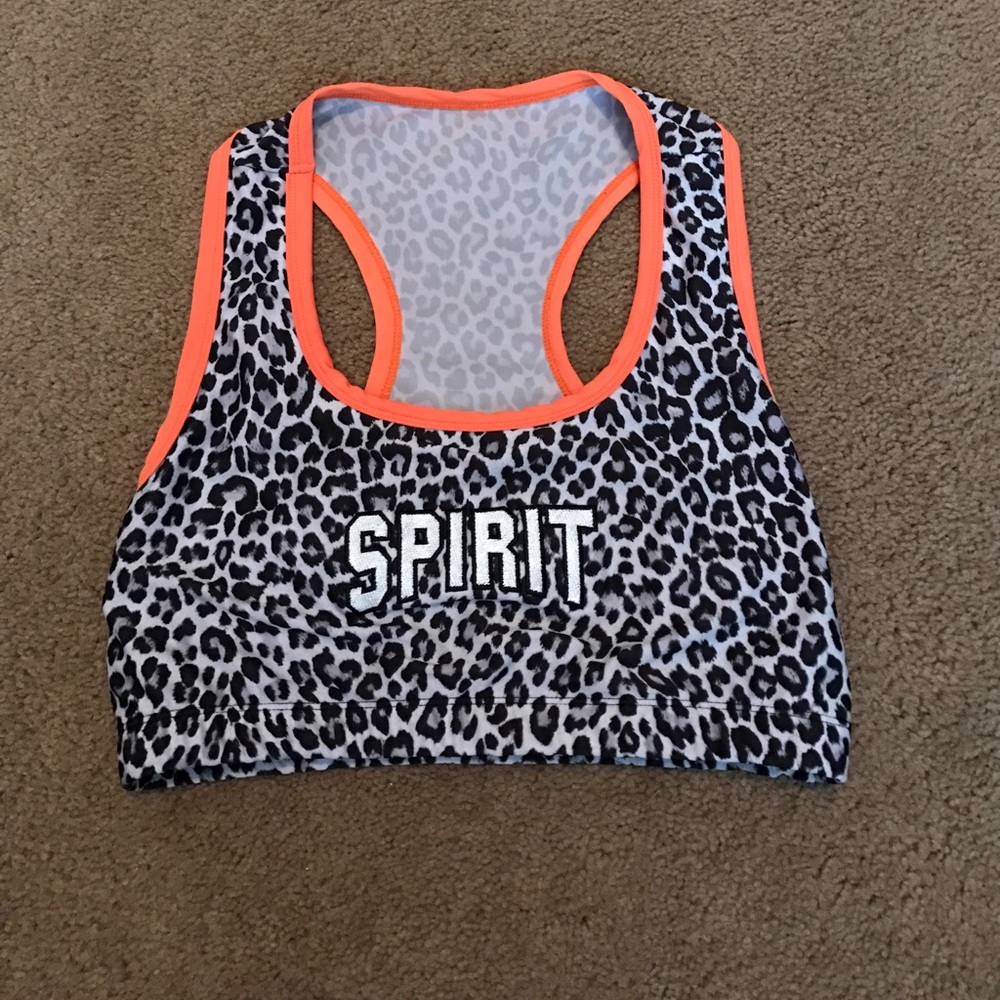 Spirit cheetah print bra
