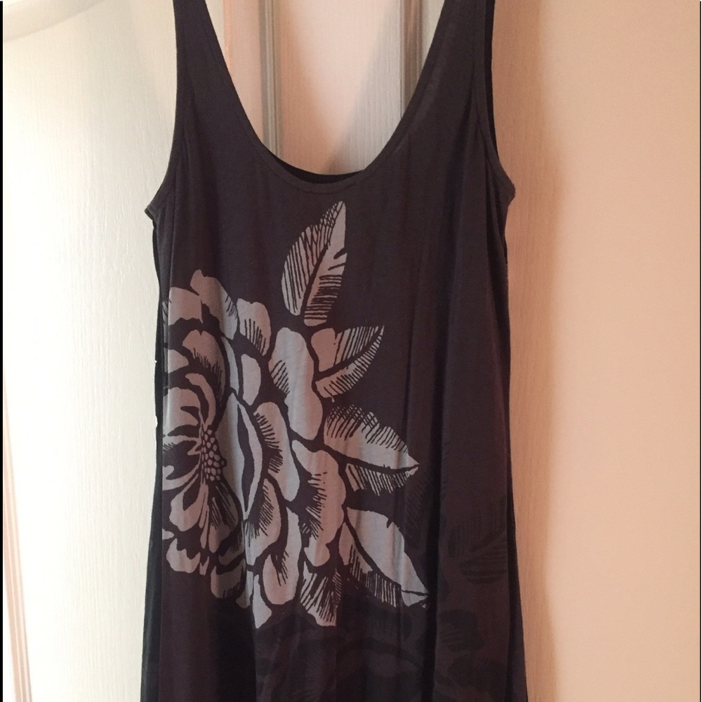 Express sleeveless flower dress