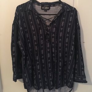 3/4 sleeve blouse