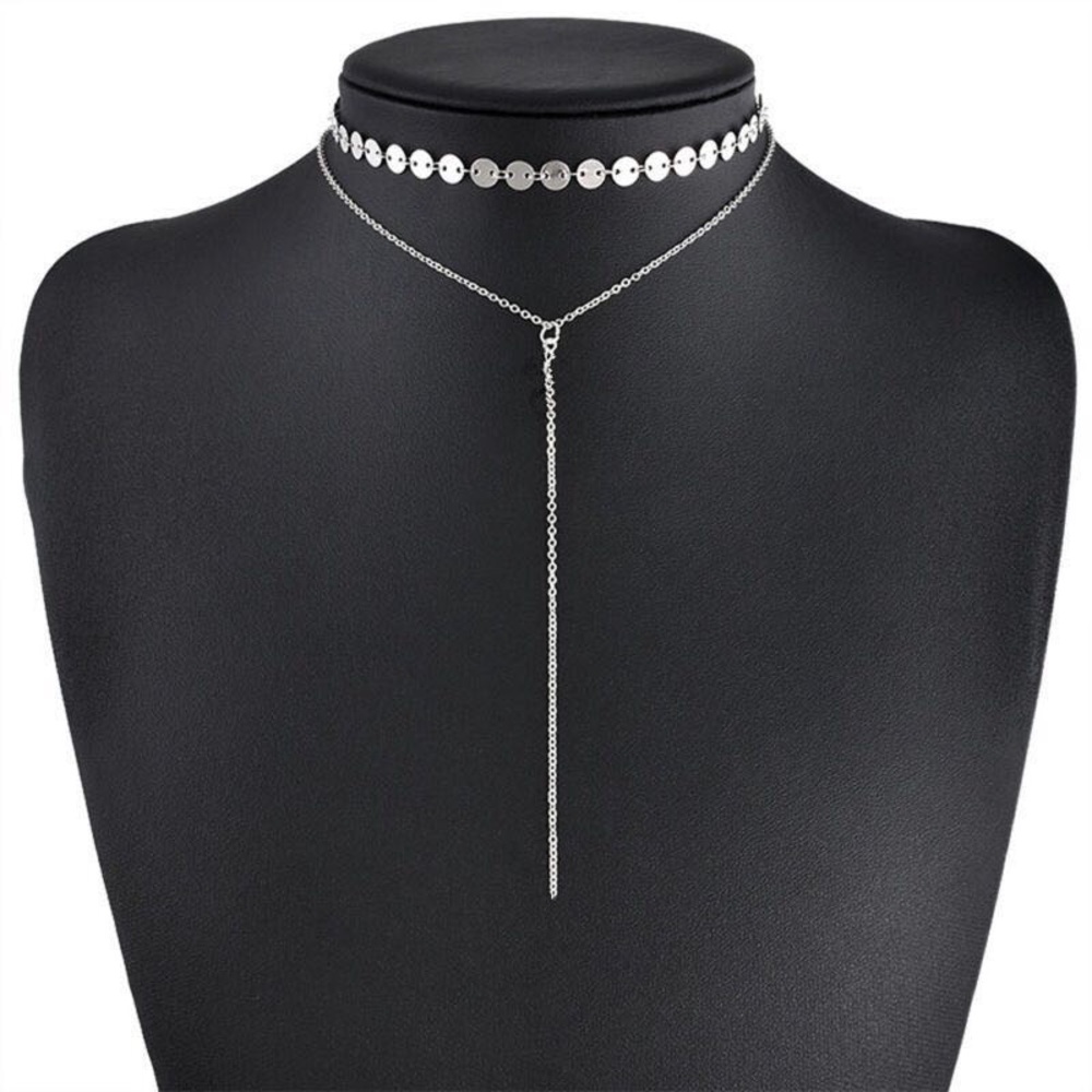Silver choker