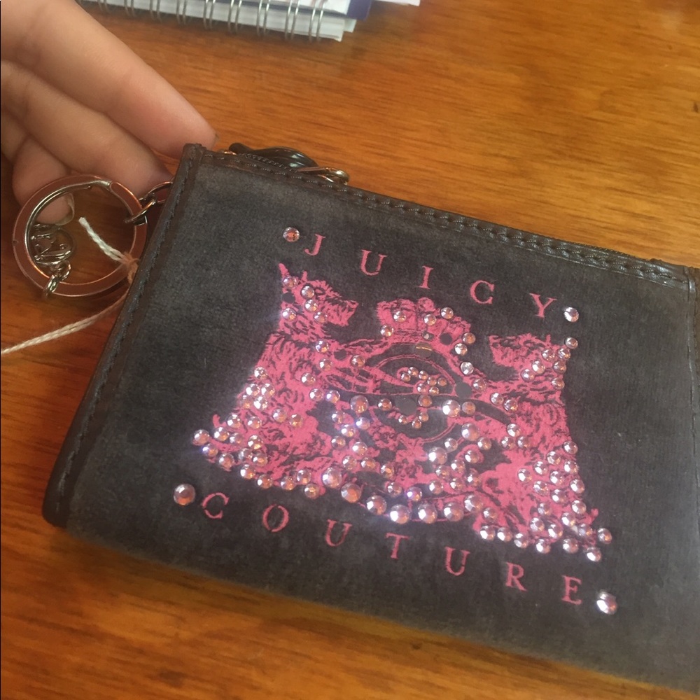 Juicy couture keychain wallet