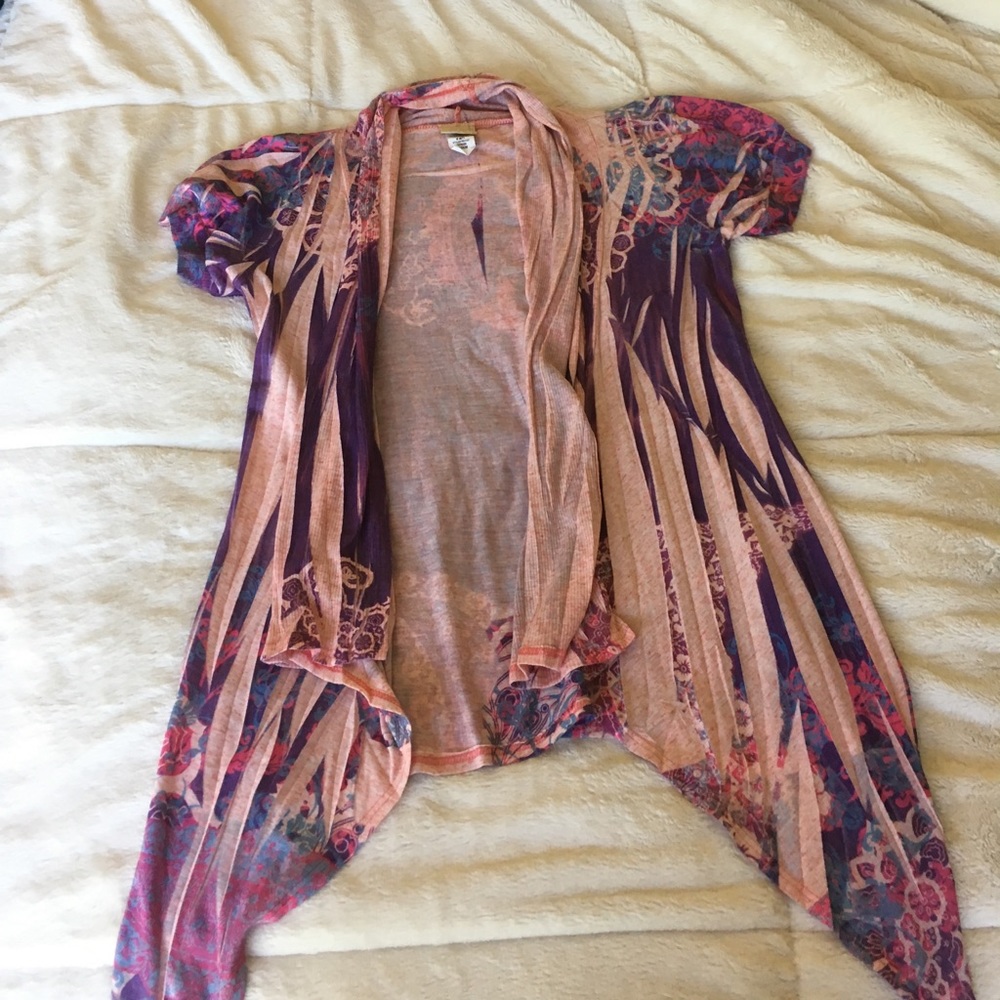 Drapey short-sleeved top