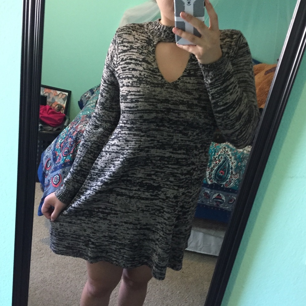 Cute and comfy sweater dress