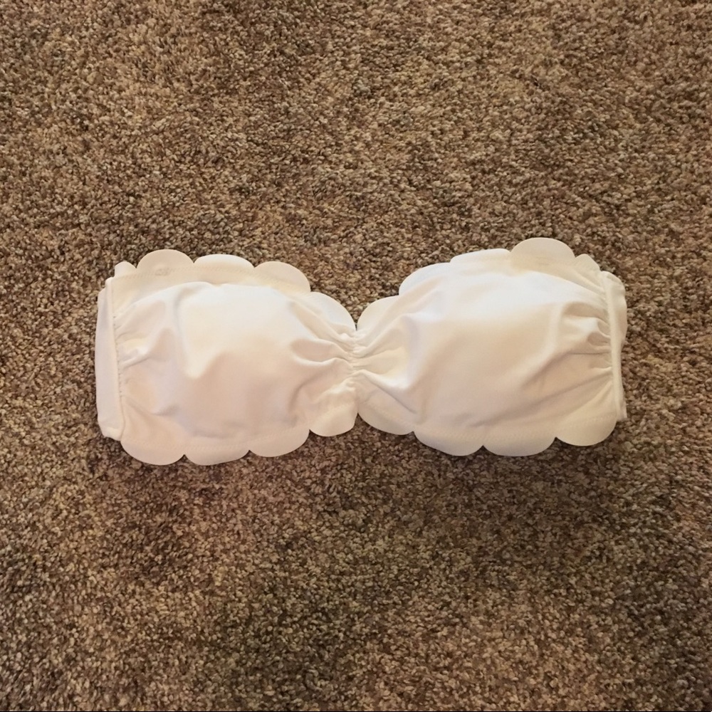 PINK VS swim top White Size Small