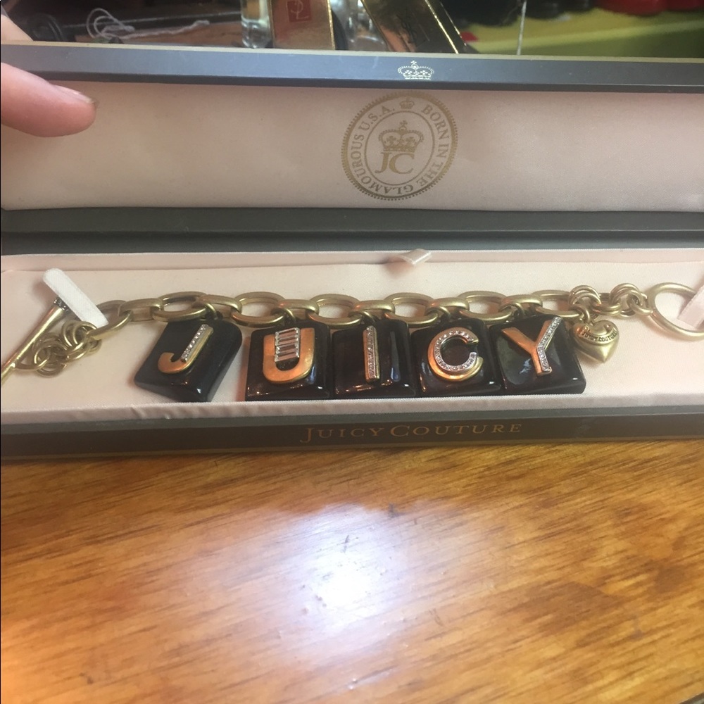 Juicy couture charm bracelet