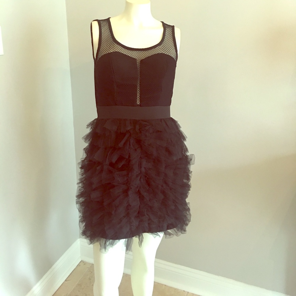 BCBGENERATION BLACK tulle DRESS!