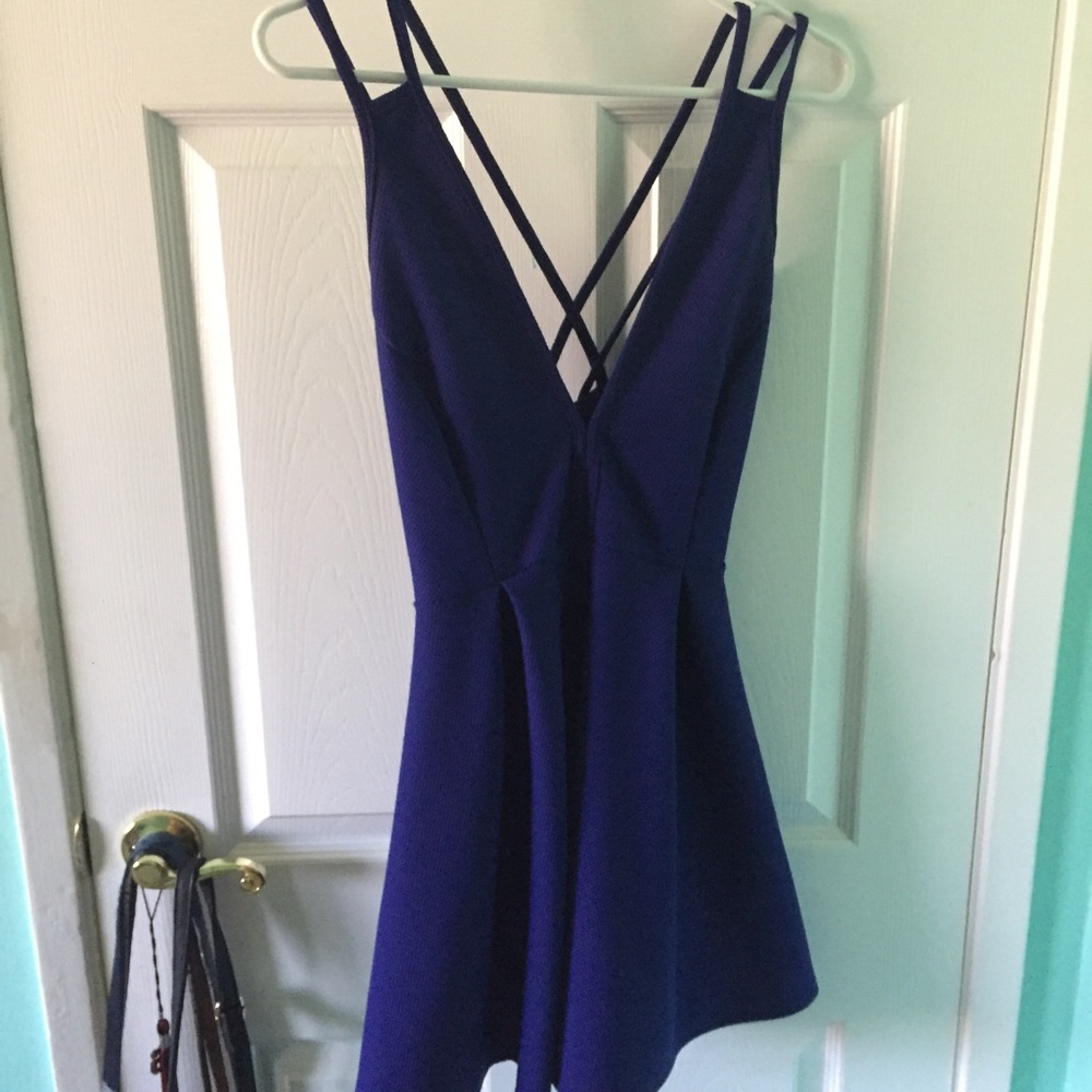 Royal Blue Dress