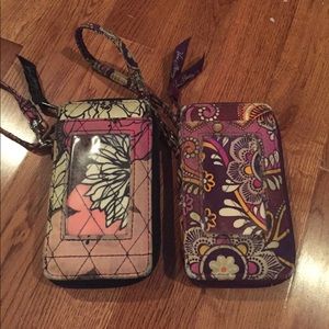 Vera Bradley wristlet wallets