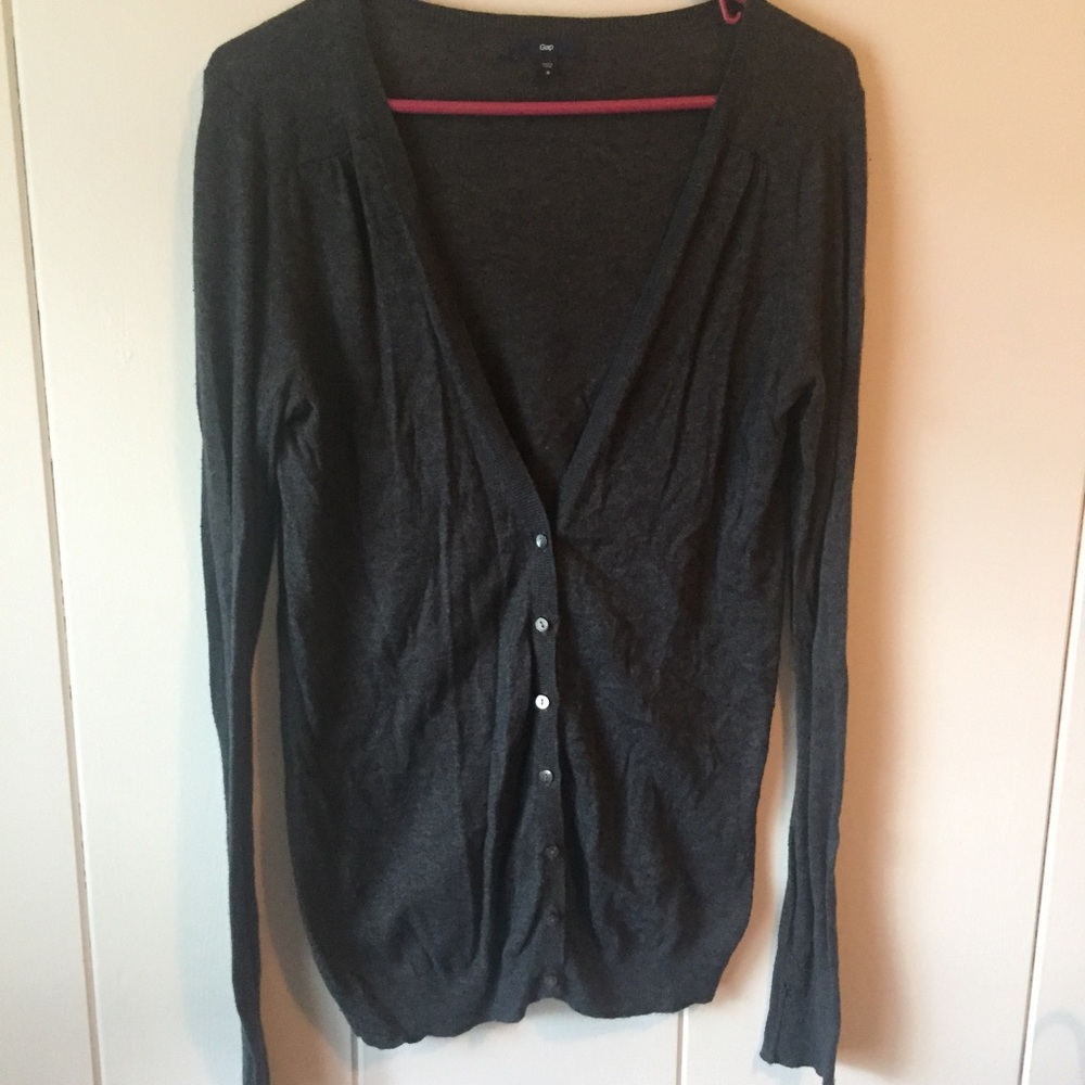 GAP | Gray Long Cardigan