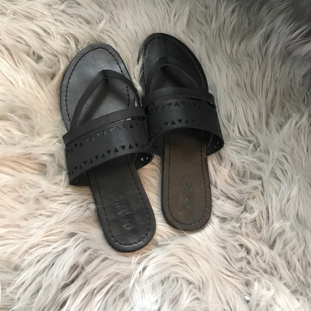 Black sandals