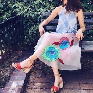 Anthropologie Casablanca skirt Tracy Reese. Sz2