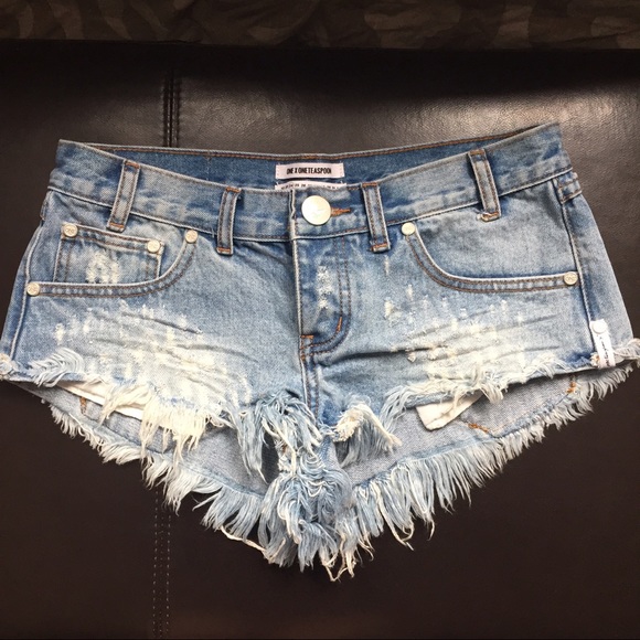 One Teaspoon Pants - One teaspoon trash whore shorts