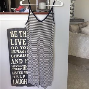 Blue and white bodycon