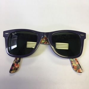 Original Wayfarer Floral Purple