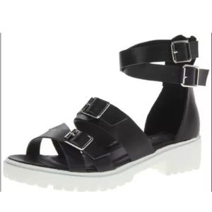 Chunky strappy sandals