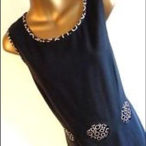 Escada Printed Cutout Dress