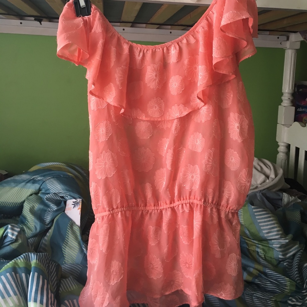 Pink blouse