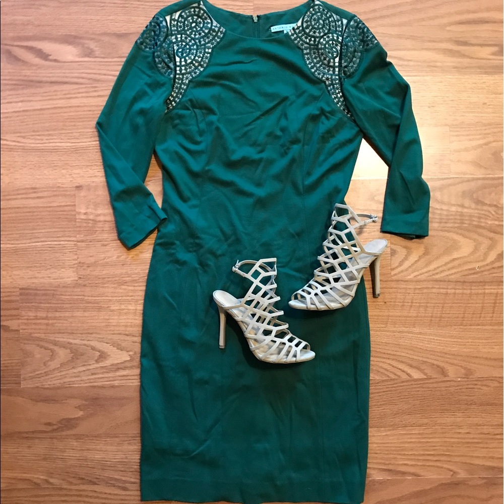 Antonio Melani Green Sheath Dress