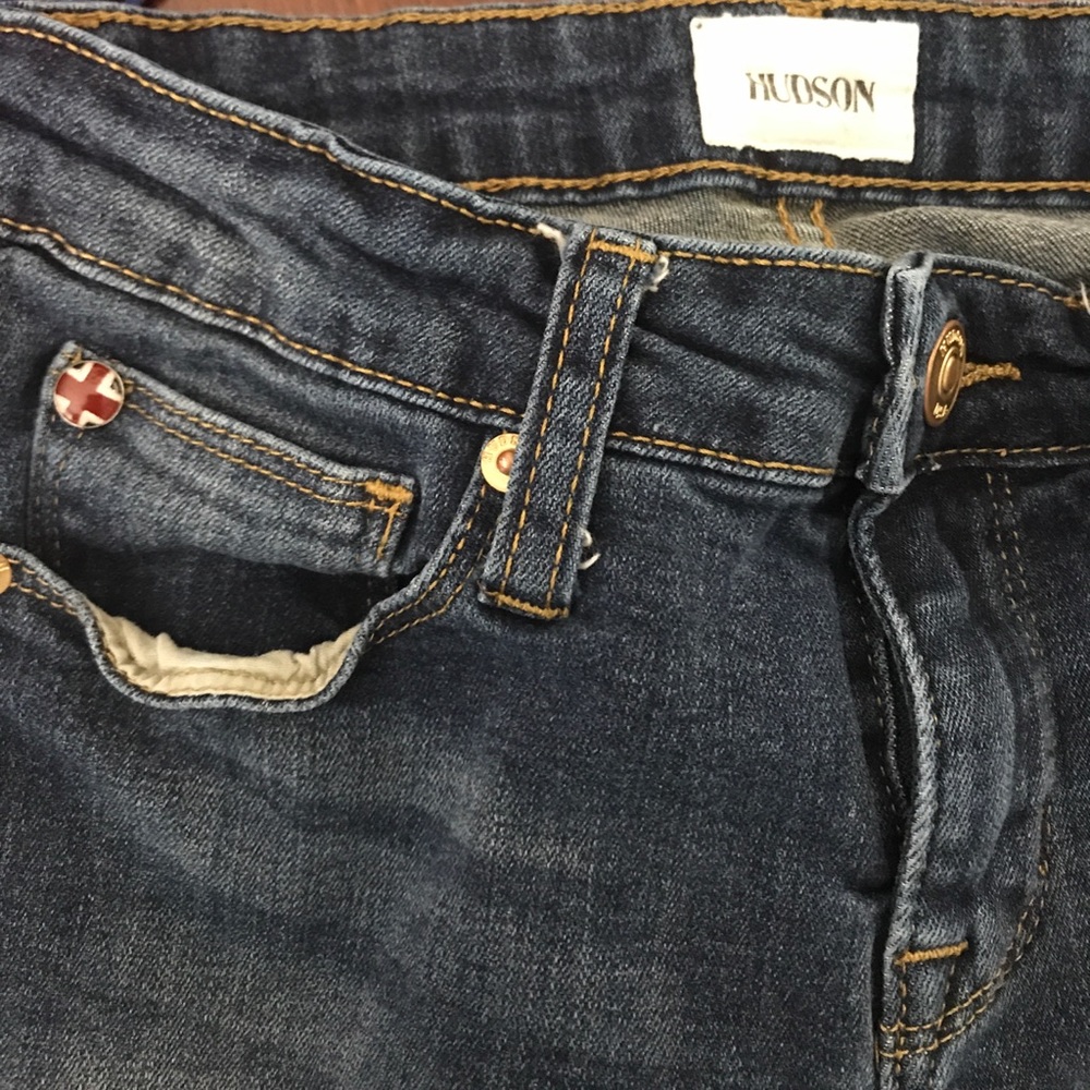 Girls sz12 Hudson cuffed jeans - Picture 3 of 3