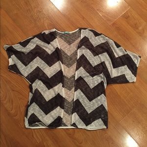 Chevron Pattern Kimono