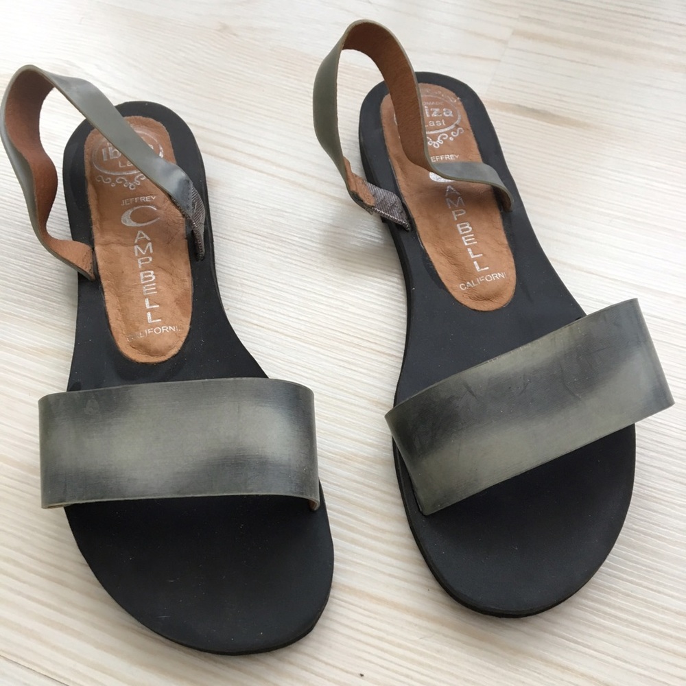 Jeffrey Campbell ✨ Holographic sandals