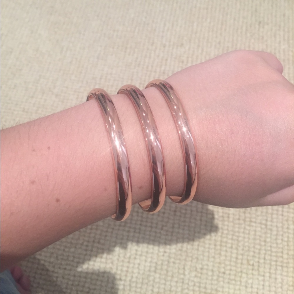 Nieman Marcus rose gold cuff
