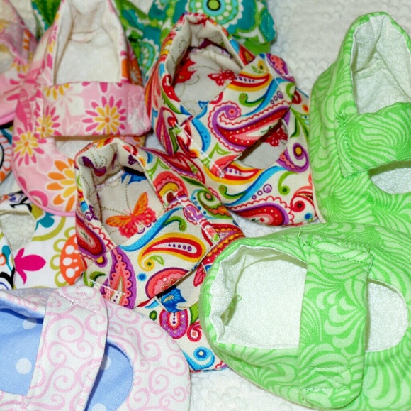 Pixie Dust Designs Mary Jane baby shoes 9/12 mos. - Picture 2 of 2