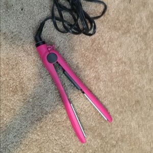Pink flat iron