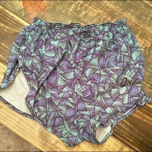 Asics Vintage Running Shorts with Split