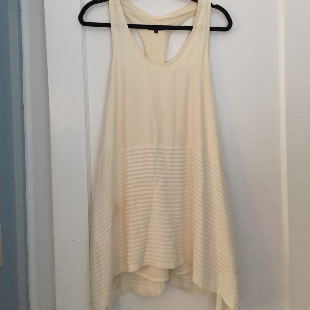 rag & bone cream dress 100% silk