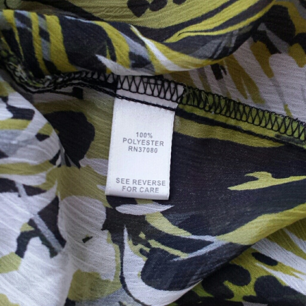 Cato Large Ruffle Button Blouse - Picture 5 of 8