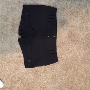 Black dress shorts