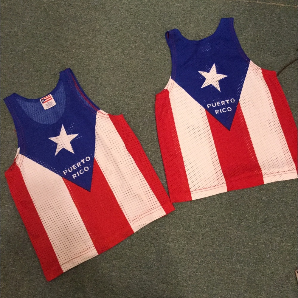 2 Puerto Rico Jersey Tanks