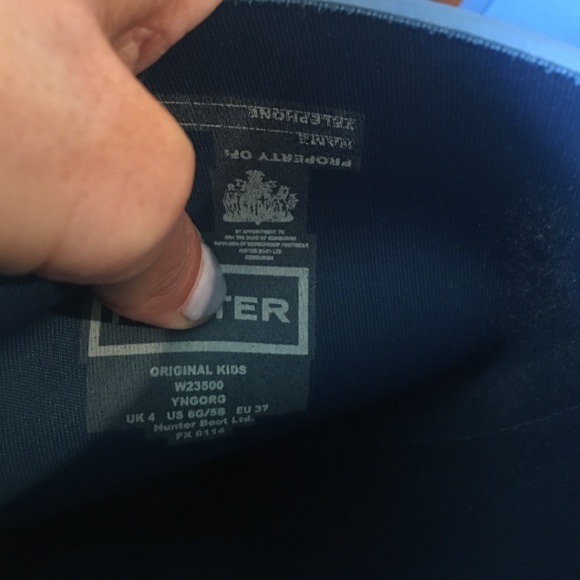 Hunter Kids Rain Boots - Picture 5 of 5